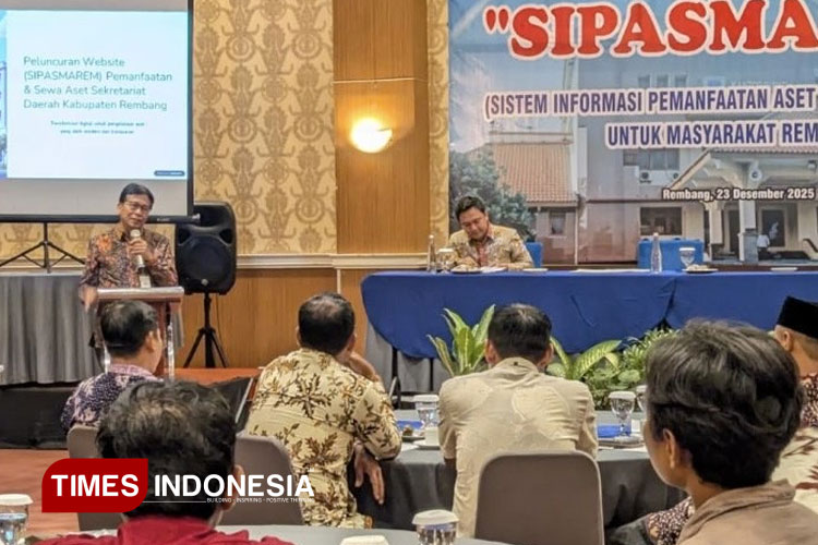 Optimalkan Aset Daerah, Pemkab Rembang Luncurkan Aplikasi SIPASMAREM
