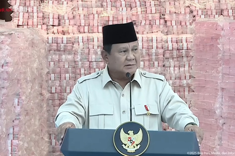 Prabowo Hadiri Penyerahan Rp6,6 Triliun Uang Rampasan Kejagung Kasus Hutan ke Negara