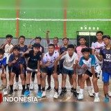 Sparing Voli Jadi Andalan SMPN 3 Ngadirojo Pacitan Cetak Siswa Bermental Tangguh
