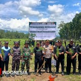 Cegah Bencana Hidrometeorologi, Polresta Banyuwangi Hijaukan Lahan dengan 240 Bibit Pohon