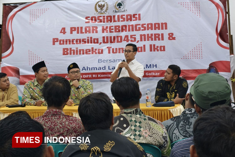 Sosialisasi 4 Pilar di Gresik, Labib Minta Pemuda Muhammadiyah Ikut Jaga Stabilitas Bangsa