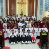 Di Hari Natal, Duta Pancasila Kabupaten Malang Kunjungi Gereja Perkuat Toleransi