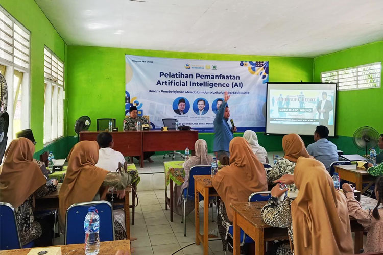 Unesa Gelar Pelatihan AI untuk Guru di Sumsel, Kuatkan Pembelajaran Mendalam dan Kurikulum Berbasis Cinta