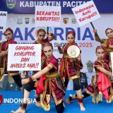 SMPN 1 Tegalombo Pacitan Sabet Juara 2 Tari Kreasi Antikorupsi