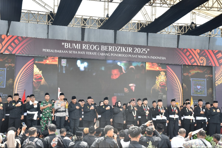 Ikuti Bumi Reog Berdzikir 2025, Begini Kesan Dandim Ponorogo