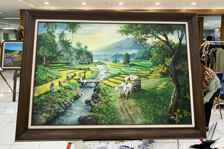 Dari Seni untuk Kemanusiaan, Lelang Lukisan Warnai Malang Retro ke-4