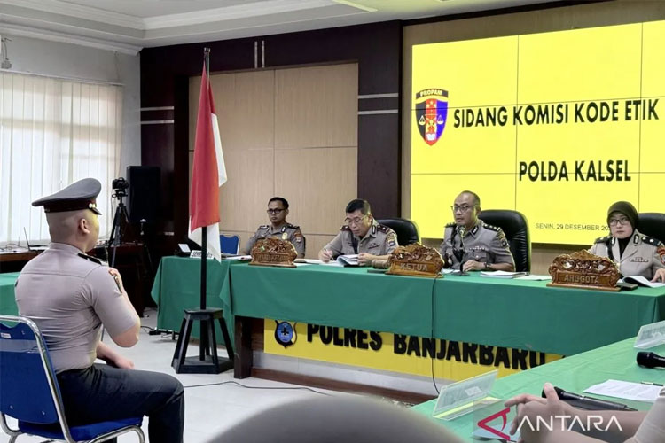 Sidang Kode Etik Digelar untuk Bripda MS, Tersangka Pembunuh Mahasiswi ULM