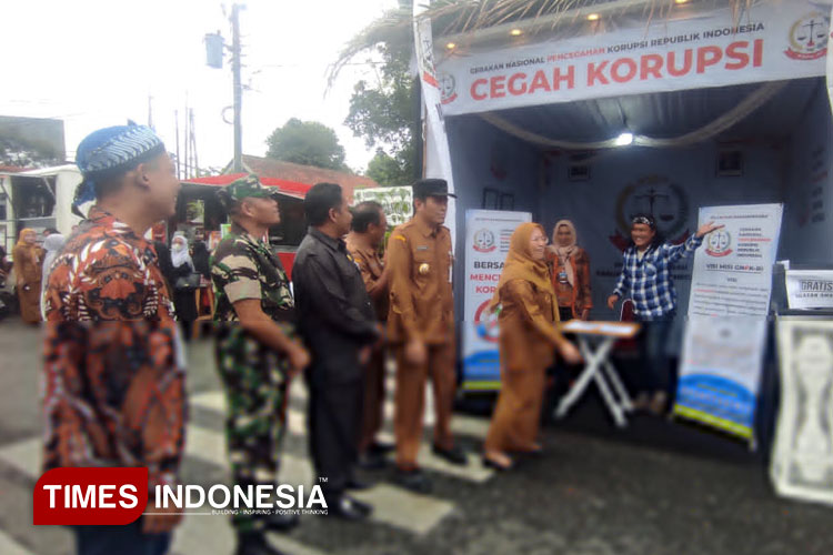 GNPK-RI Banjarnegara Buka Pos Aduan Korupsi di Expo Pasar Rakyat 2025
