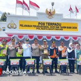 Momen Libur Nataru, Kapolda Jatim Pantau Lintas Jawa-Bali di Pelabuhan ASDP Ketapang Banyuwangi