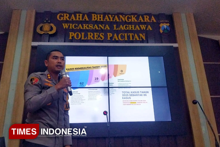 Angka Kriminalitas di Pacitan Turun pada 2025: Narkoba Anjlok, Kasus Anak dan Pencurian Naik