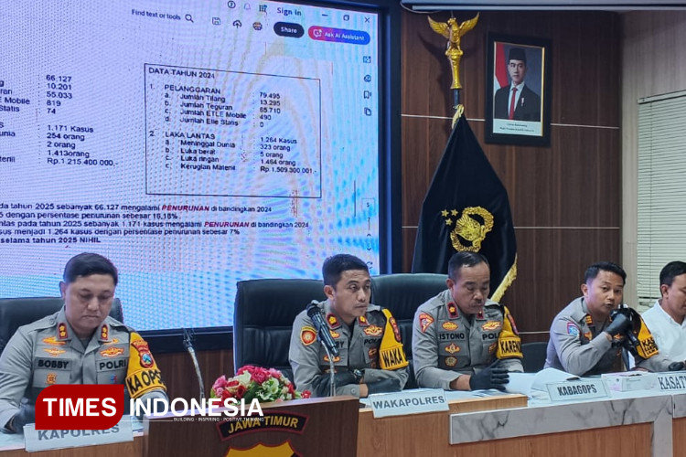 Satlantas Jember: 2025 Jumlah Pelanggaran Lalu Lintas Capai 10.201 Kasus