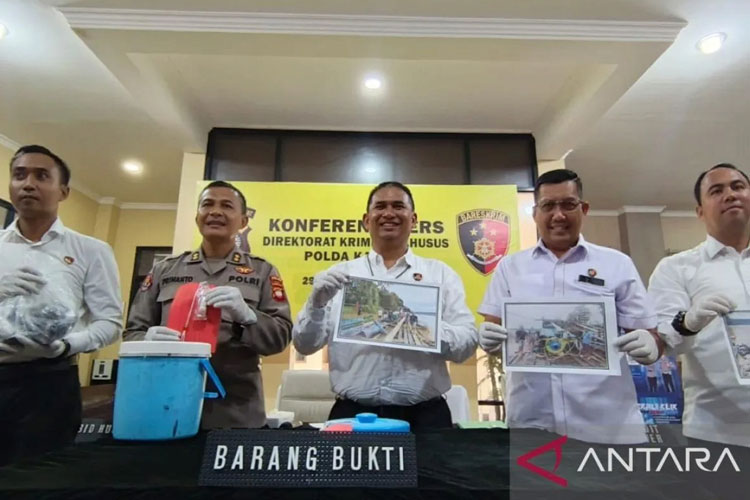 Polda Kalbar Ringkus 73 Tersangka Kasus Tambang Emas Ilegal Sepanjang Semester II 2025