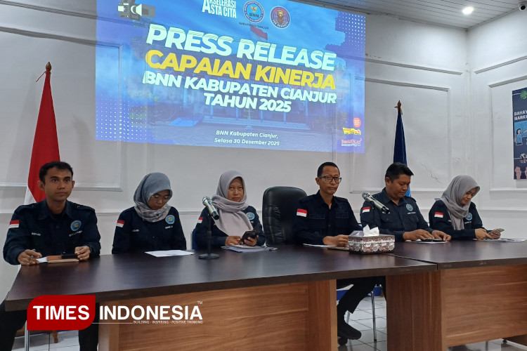 BNN Cianjur Catat Penurunan Angka Prevalensi Narkoba, Gencar Sosialisasi dan Rehabilitasi Sepanjang 2025