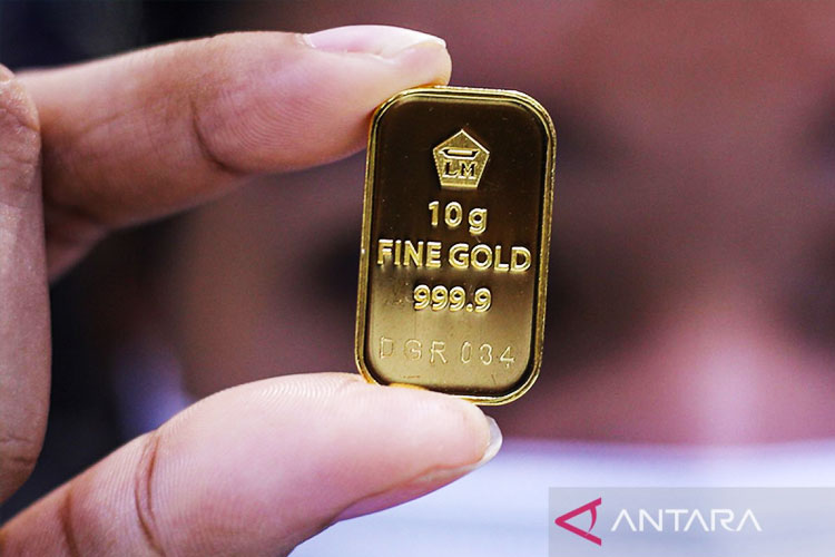 Harga Emas Antam Turun Tajam Jelang Akhir Tahun, Anjlok Rp95.000 per Gram
