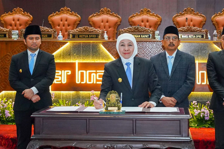 Gubernur Khofifah dan Pimpinan DPRD Jatim Sepakati Enam Perda Strategis
