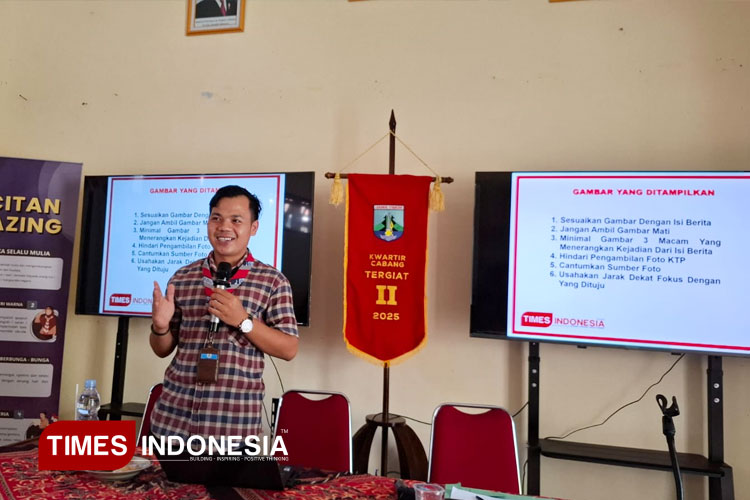 Belajar Menulis Berita Positif, Pramuka Pacitan Gandeng TIMES Indonesia