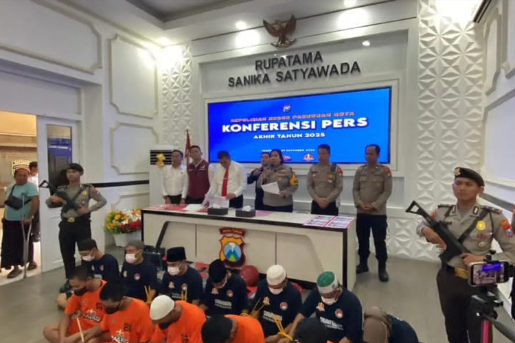 Curanmor dan Narkoba Masih Dominasi Kriminalitas Kota Pasuruan Sepanjang 2025