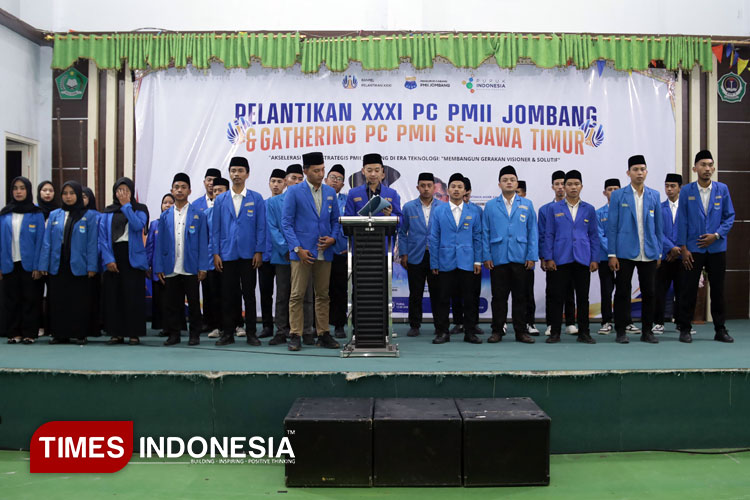 Resmi Dilantik, PC PMII Jombang Nyatakan Siap Jadi Barometer Era Baru