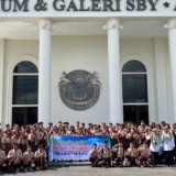 Siswa SMPN 3 Pringkuku Belajar Sejarah Langsung di Museum SBY-Ani Pacitan