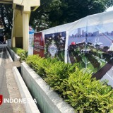 Taman Kota Malang Tetap Terbuka Tanpa Pagar Selama Akhir Tahun