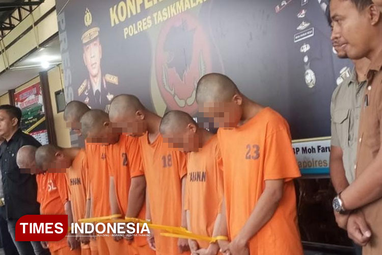 Polres Tasikmalaya Ungkap Prostitusi Online di Hotel, 7 Tersangka Diamankan Termasuk Seorang ABG