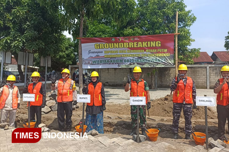 Koperasi Merah Putih ke-82 di Banyuwangi Dibangun di Atas Lahan Aset Pemda