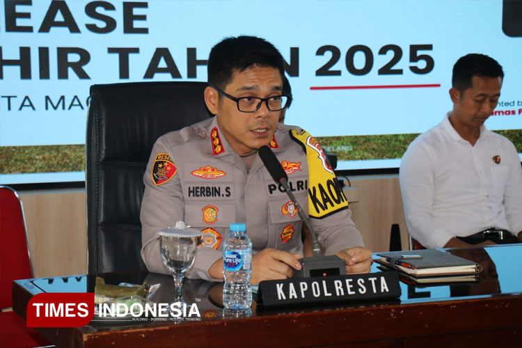 Evaluasi Kinerja 2025, Kapolresta Magelang Herbin Sianipar Paparkan Capaian Strategis