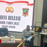 Rilis Akhir Tahun, Polres Banjar Ungkap 221 Kasus Sepanjang Tahun 2025
