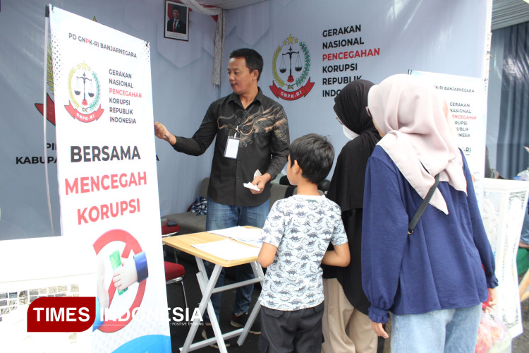 147 Pengaduan dan Konsultasi Masuk GNPK RI Banjarnegara Selama Pasar Rakyat 2025