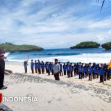 LDKS di Pantai Srau Pacitan, Cara SMPN 2 Bandar Mengkader Pemimpin Muda Berkarakter