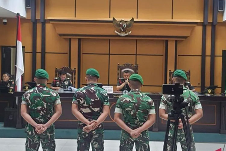 Kasus Prada Lucky, Pengadilan Militer Vonis 6,5 Tahun Penjara untuk 4 Prajurit TNI