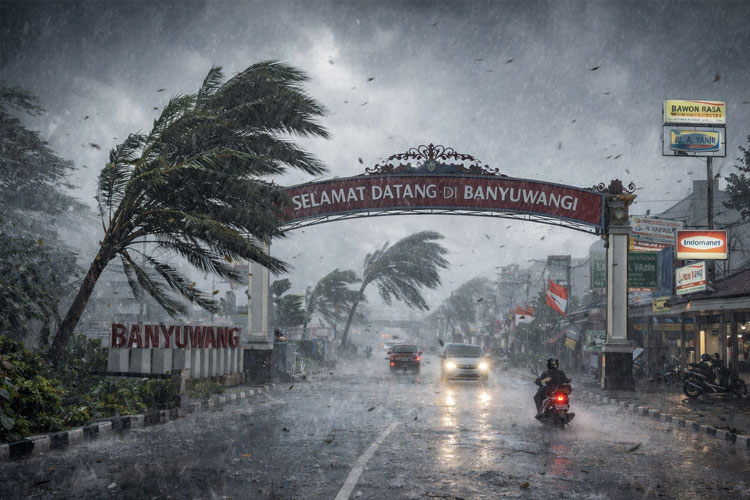 Awal 2026, Banyuwangi Diprakirakan Dilanda Cuaca Ekstrem