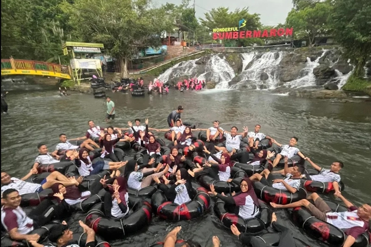 Sumber Maron di Kabupaten Malang, Wisata Air Alami Murah, Asri, dan Edukatif