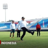 Silaturahmi dan Sinergi, Forkopimda Kabupaten Malang Main Bola di Stadion Kanjuruhan
