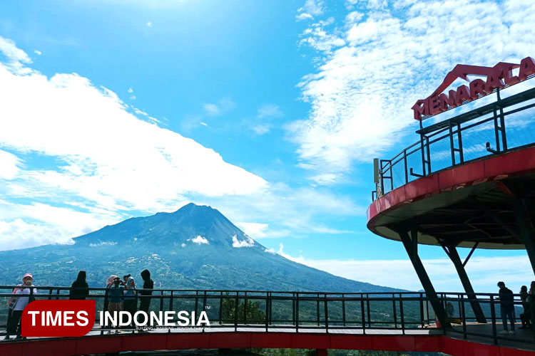 Pesona Merapi, Ketep Pass Magelang Catat Lonjakan Pengunjung Selama Libur Nataru