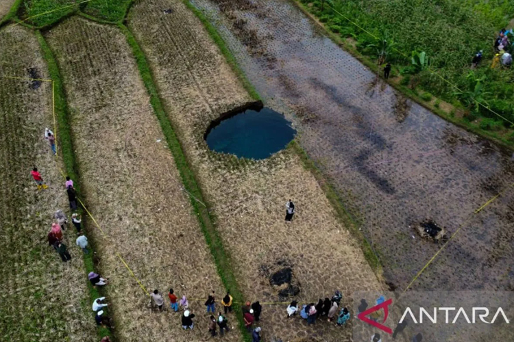 Fenomena Sinkhole di Limapuluh Kota, IAGI Sumbar Desak Kajian Geolistrik Demi Keselamatan Warga