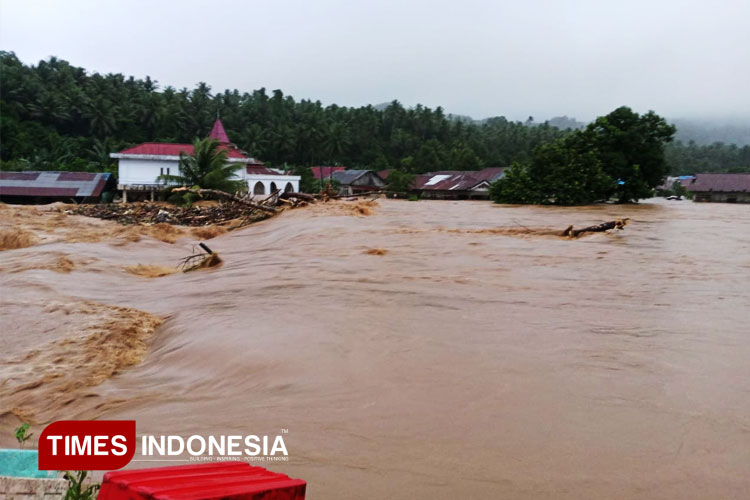Banjir Terbesar dan Longsor di Halmahera Barat Genangi Ribuan Rumah dan Renggut Dua Korban Jiwa