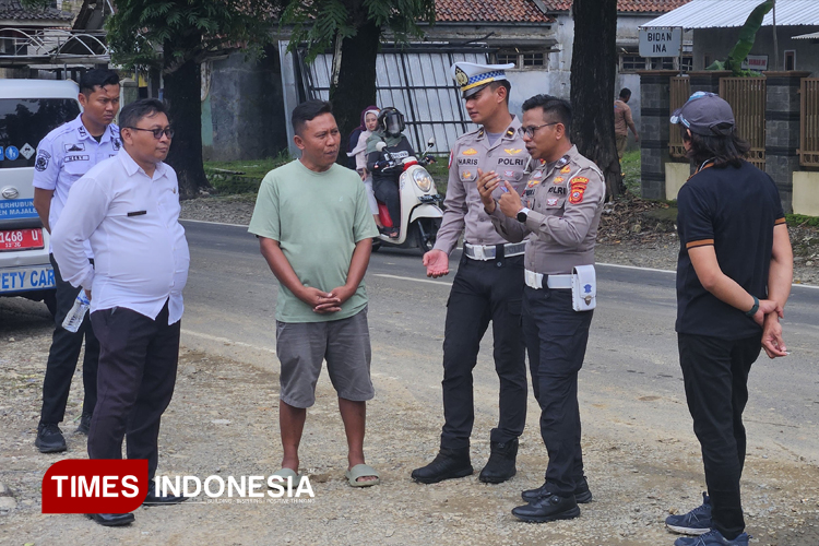 Jalan Majalengka-Cirebon Licin Dikeluhkan Warga, Polisi dan Pemkab Bergerak Cepat