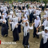SMPN 1 Tegalombo Pacitan Awali Semester Genap dengan Pagi Ceria dan Upacara