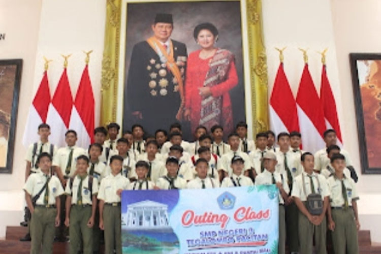 Outing Class ke Museum SBY-Ani, Cara SMPN 3 Tegalombo Pacitan Hidupkan Sejarah