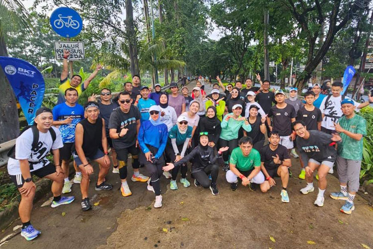 Lari Pagi dan Kopi Jadi Cara Nordu Bakes Bersama BKTR Kenalkan Gaya Hidup Sehat di Fun Run 5 K