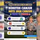 Jelang Duel Persib vs Persija, Polres Cianjur Ajak Bobotoh Jaga Kondusivitas