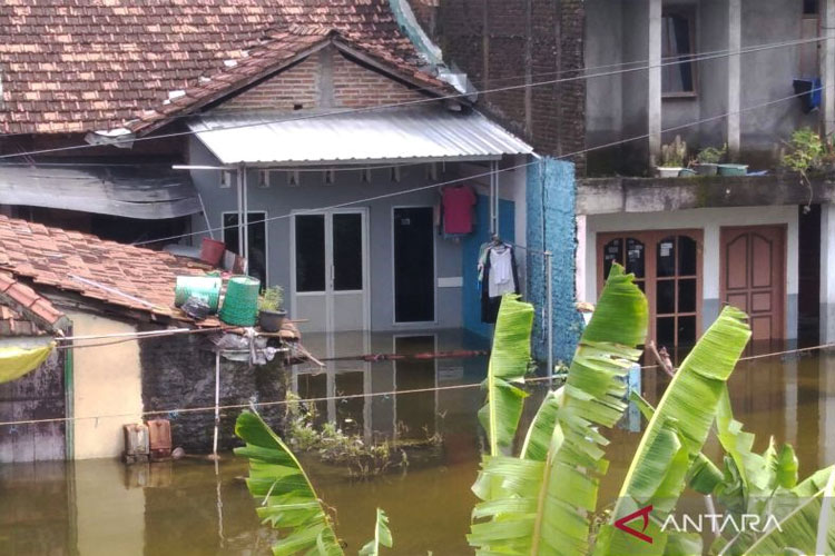Ratusan Rumah di Enam Desa Kecamatan Mejobo Kudus Terendam Banjir