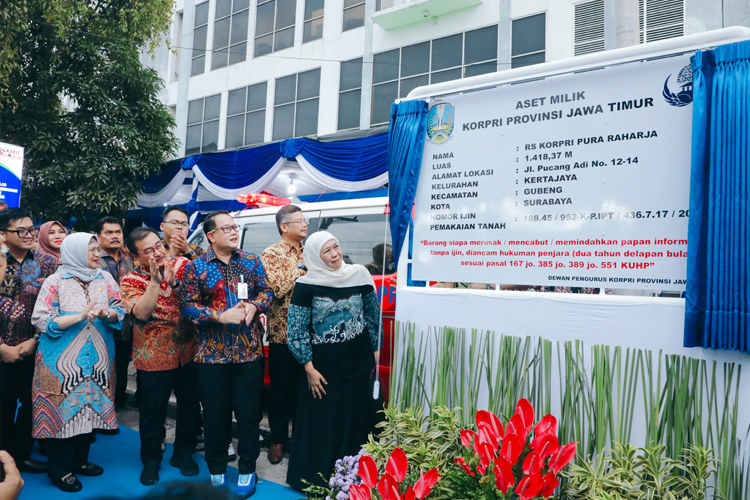 RS KORPRI Pura Raharja Surabaya Resmi Jadi Aset KORPRI Pemprov Jatim