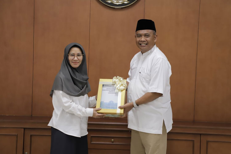 Sleman Jadi Daerah Pertama di DIY Serahkan LKPD 2025 ke BPK