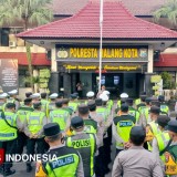 Polresta Malang Kota Turut Amankan Rangkaian Kunker Presiden Prabowo di Malang