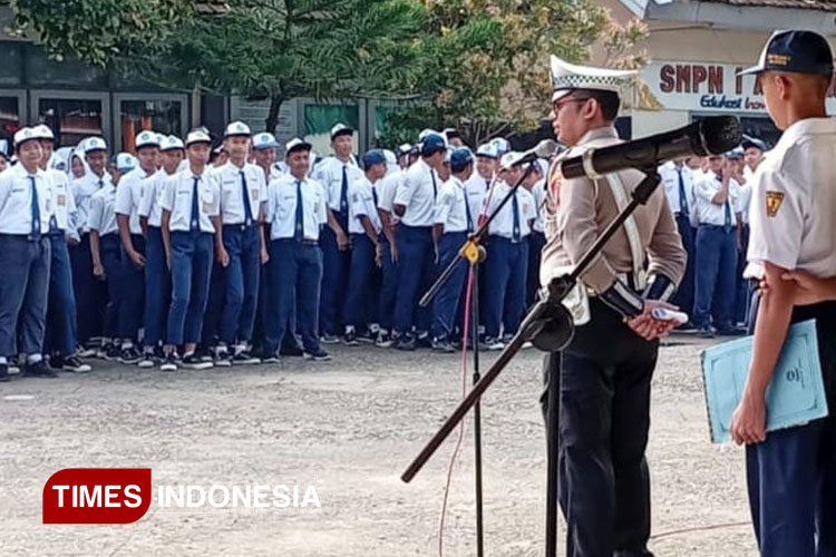 Polres Pacitan Tegaskan Larangan Pelajar Bawa Motor, Kendaraan Langsung Diamankan