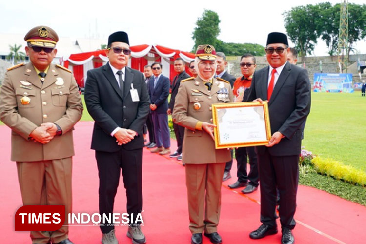 Apel Bulan K3 di Gresik, Gubernur Khofifah Tekankan Keselamatan Kerja