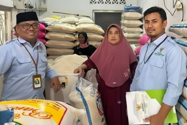 Jelang Penetapan Zakat Fitrah, BAZNAS Majalengka Lakukan Survei Harga Beras