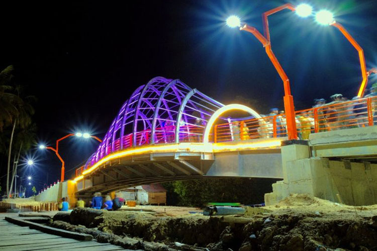 Jembatan Kelomang Biduk-Biduk Disiapkan Jadi Ikon Wisata Baru Berau